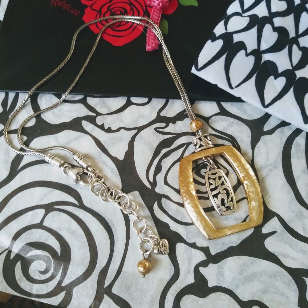Brighton Retired Gold & Silver Necklace